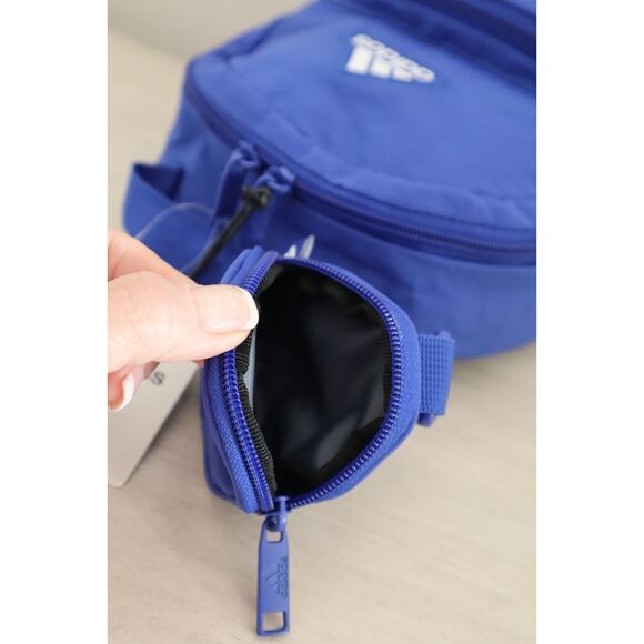 Adidas IU9283 Unisex Semi Lucid Blue Must Have Mini Backpack w/Coin Pouch - Picture 10 of 15